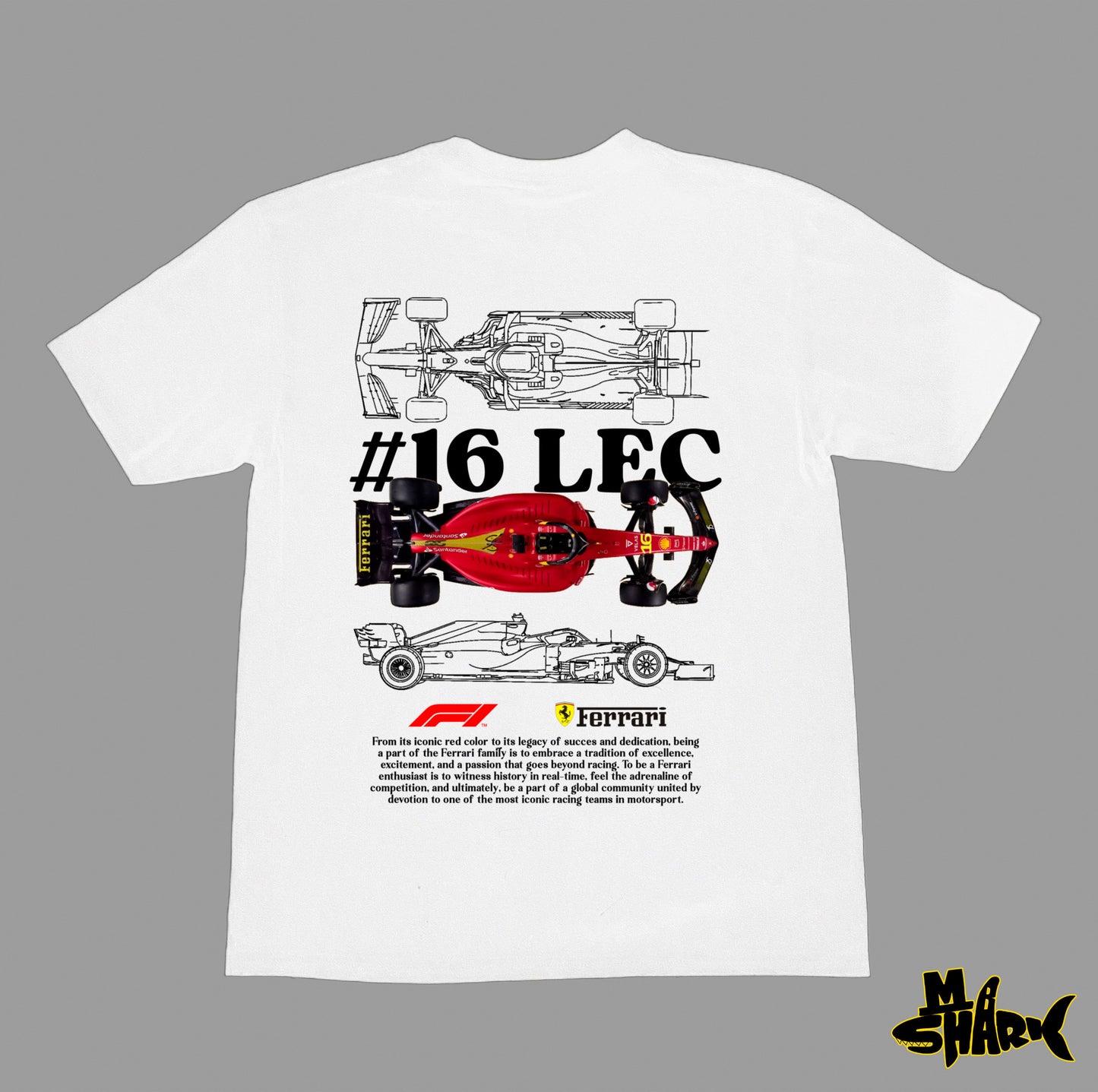 Playera Charles Leclerc