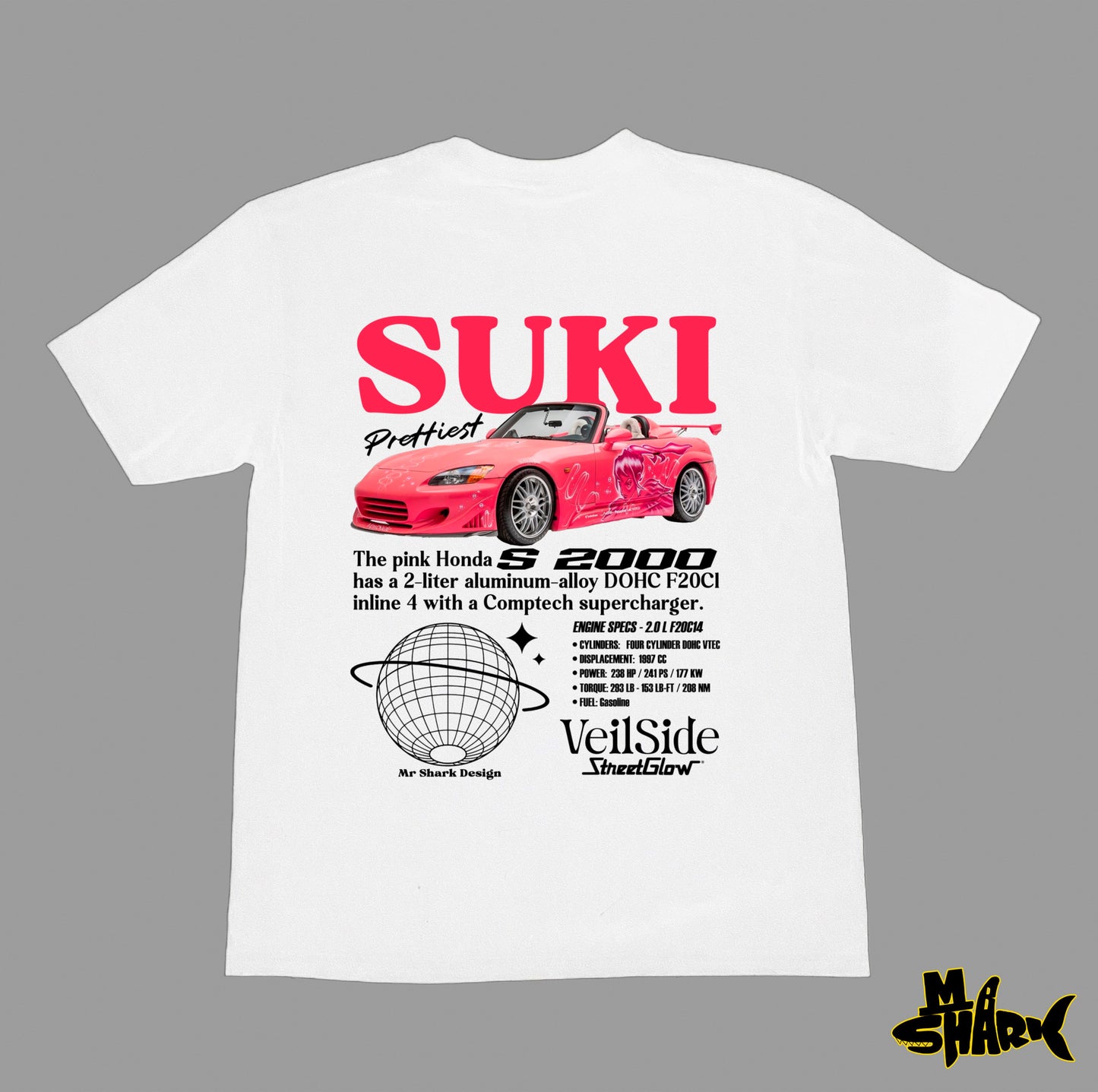 Playera Honda S200