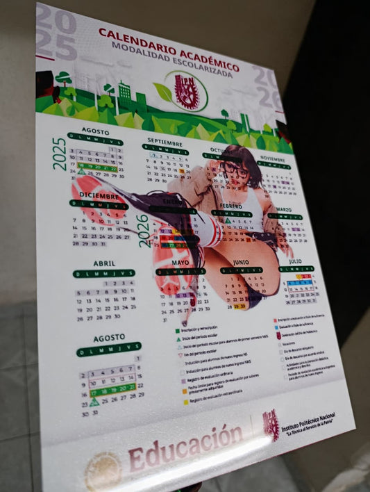 Calendario escolar IPN Cachirula